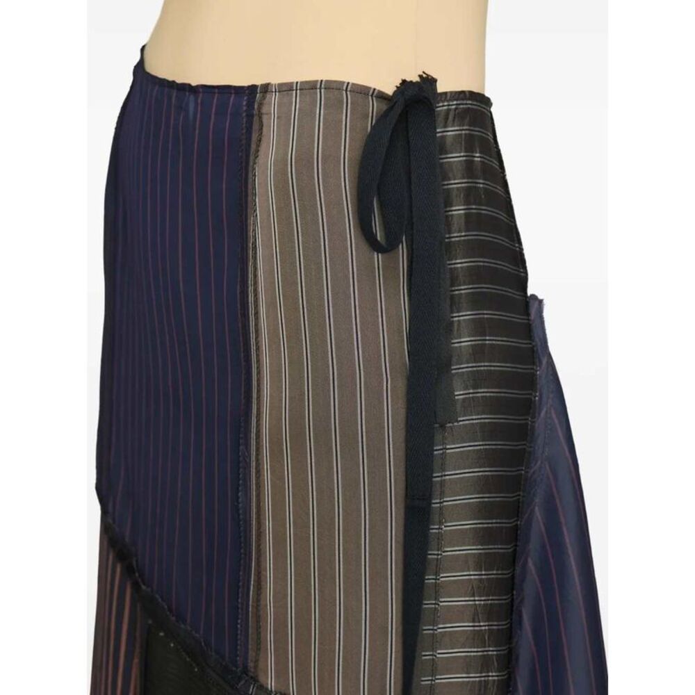 Maison Margiela Women Patchwork Maxi Skirt - Picture 7 of 7